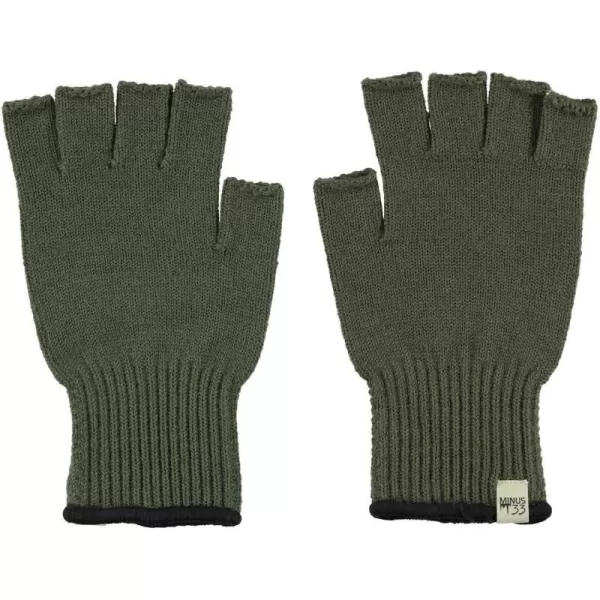 Minus33 Merino Wool Fingerless Glove LinerOlive Drab