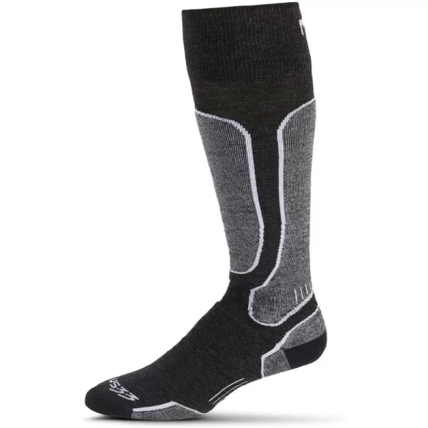 Minus33 Merino Wool Mountain Heritage Elite All Season Lightweight Snowboard Socks  Made in the USA  Over the Calf SocksBlack