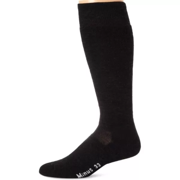 Minus33 Merino Wool Ski and Snowboard SockBlack