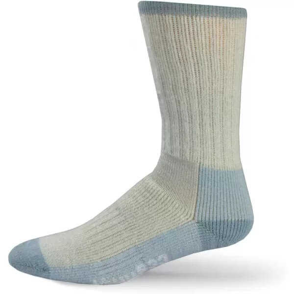 imageMerino Wool Crew Hiking Sock  Moisture Wicking Sock  Cushioned SockPowder Blue