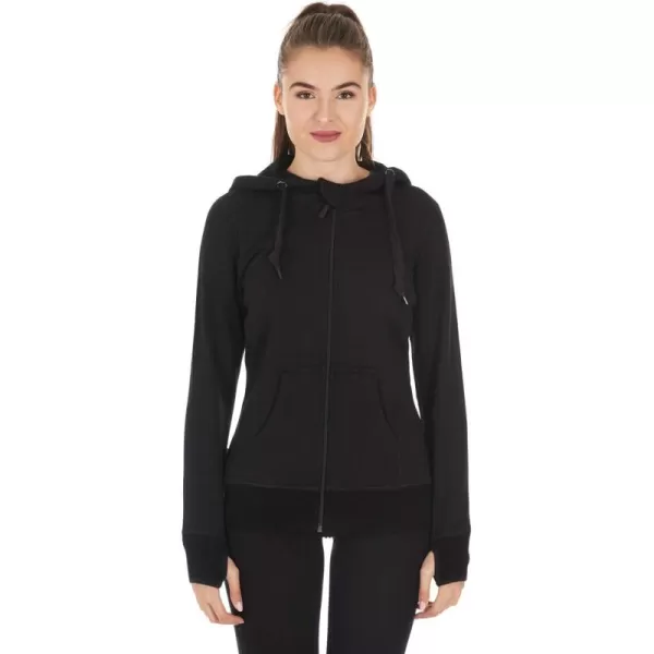 imageMinus33 Merino Wool Womens Kodiak Fleece Expedition Full Zip HoodieBlack