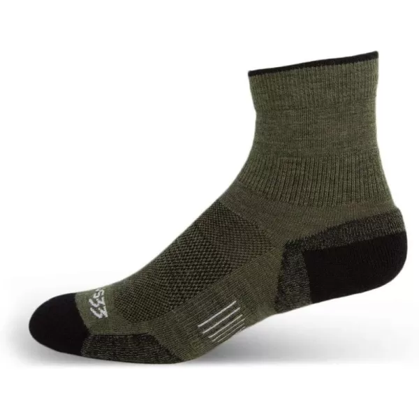 imageMinus33 Merino Wool Clothing Mountain Heritage Light Cushion Mini Crew Socks Made in USA New Hampshire