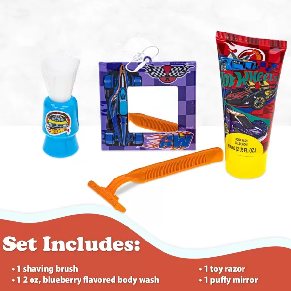 Hot Wheels My First Shaving and Grooming Pretend Play Kit Safe for Kids Boys Ages 3Hot Wheels My First Shaving and Grooming Pretend Play Kit Safe for Kids Boys Ages 3