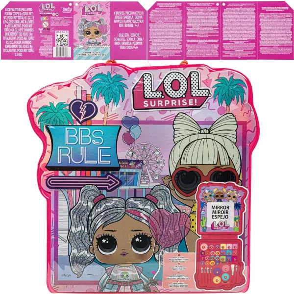 LOL Surprise  Townley Girl Soft Case Vanity Set Includes Lip Gloss Face Shimmer Body Glitter Cheek Shimmer amp Accessories Ages 5 Perfect for Parties Sleepovers ampLOL Surprise  Townley Girl Soft Case Vanity Set Includes Lip Gloss Face Shimmer Body Glitter Cheek Shimmer amp Accessories Ages 5 Perfect for Parties Sleepovers amp