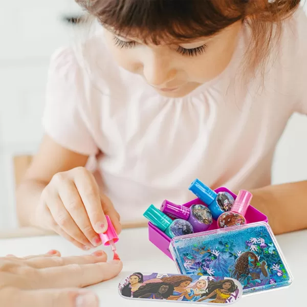 Townley Girl  Disney The Little Mermaid Ariel NonToxic PeelOff WaterBased Safe Nail Polish Set with Nail File and Water Box for Kids Ages 3 and UpTownley Girl  Disney The Little Mermaid Ariel NonToxic PeelOff WaterBased Safe Nail Polish Set with Nail File and Water Box for Kids Ages 3 and Up