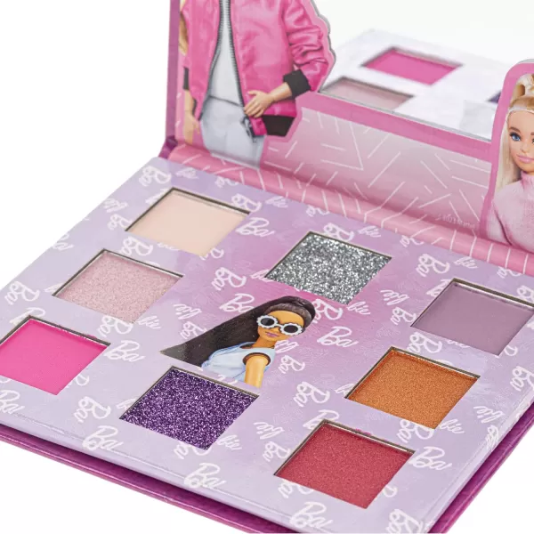 Townley Girl Barbie 8Well Eyeshadow Palette Shimmery Colors Pigmented Blendable 1 Application Brush NonToxic 8 Perfect for Parties Sleepovers amp MakeoversTownley Girl Barbie 8Well Eyeshadow Palette Shimmery Colors Pigmented Blendable 1 Application Brush NonToxic 8 Perfect for Parties Sleepovers amp Makeovers