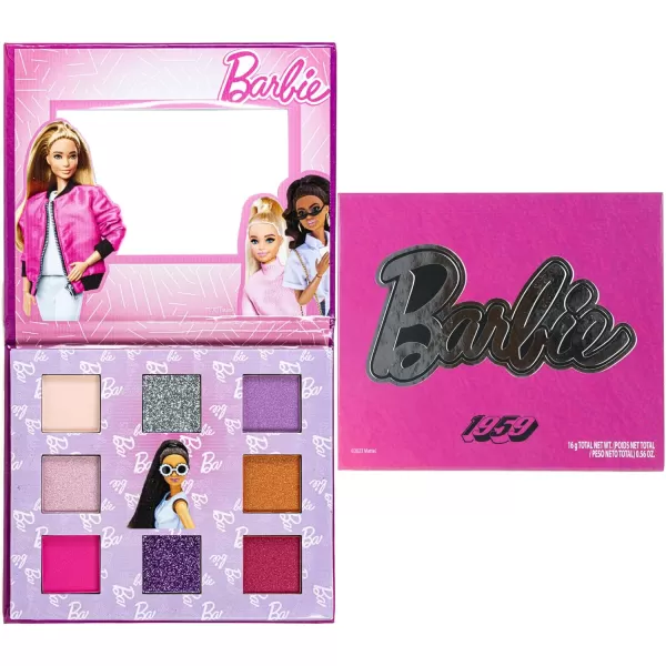 Townley Girl Barbie 8Well Eyeshadow Palette Shimmery Colors Pigmented Blendable 1 Application Brush NonToxic 8 Perfect for Parties Sleepovers amp MakeoversTownley Girl Barbie 8Well Eyeshadow Palette Shimmery Colors Pigmented Blendable 1 Application Brush NonToxic 8 Perfect for Parties Sleepovers amp Makeovers