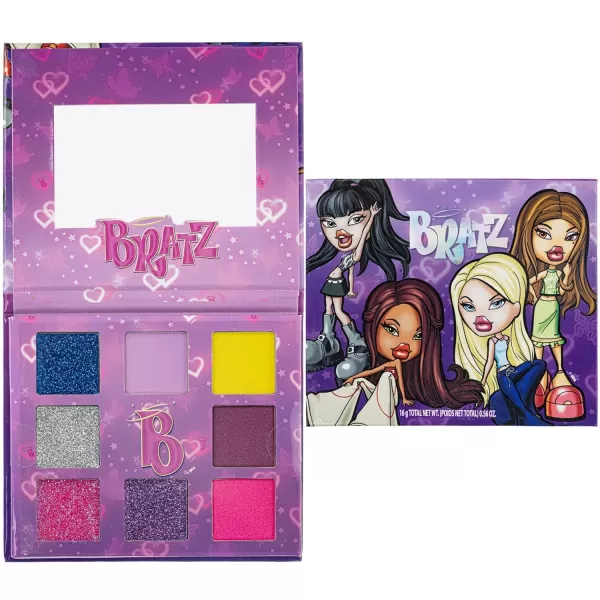 Townley Girl Bratz 8Well Eyeshadow Palette Shimmery Colors Pigmented Blendable 1 Application Brush NonToxic Perfect for Parties Sleepovers amp MakeoversTownley Girl Bratz 8Well Eyeshadow Palette Shimmery Colors Pigmented Blendable 1 Application Brush NonToxic Perfect for Parties Sleepovers amp Makeovers