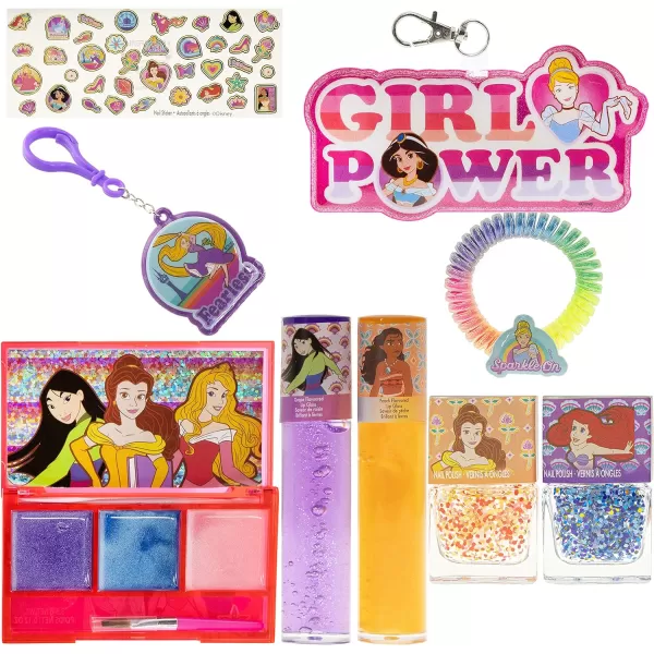 Townley Girl Disney Princess Backpack Cosmetic Makeup Bag Set Includes Lip Gloss Nail Polish amp Hair Coil and More for Kids Teen Girls Ages 3 Perfect for Parties Sleepovers and MakeoversTownley Girl Disney Princess Backpack Cosmetic Makeup Bag Set Includes Lip Gloss Nail Polish amp Hair Coil and More for Kids Teen Girls Ages 3 Perfect for Parties Sleepovers and Makeovers