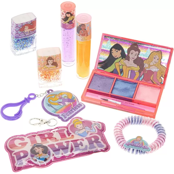 Townley Girl Disney Princess Backpack Cosmetic Makeup Bag Set Includes Lip Gloss Nail Polish amp Hair Coil and More for Kids Teen Girls Ages 3 Perfect for Parties Sleepovers and MakeoversTownley Girl Disney Princess Backpack Cosmetic Makeup Bag Set Includes Lip Gloss Nail Polish amp Hair Coil and More for Kids Teen Girls Ages 3 Perfect for Parties Sleepovers and Makeovers