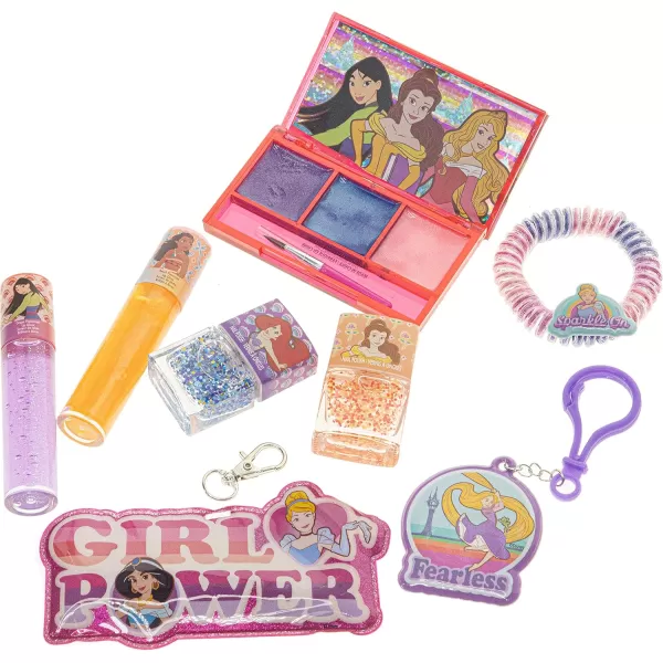 Townley Girl Disney Princess Backpack Cosmetic Makeup Bag Set Includes Lip Gloss Nail Polish amp Hair Coil and More for Kids Teen Girls Ages 3 Perfect for Parties Sleepovers and MakeoversTownley Girl Disney Princess Backpack Cosmetic Makeup Bag Set Includes Lip Gloss Nail Polish amp Hair Coil and More for Kids Teen Girls Ages 3 Perfect for Parties Sleepovers and Makeovers