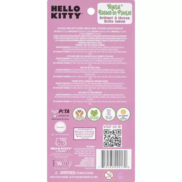 Townley Girl Hello Kitty 5 Pc Plant Based Moisturizing Lip Gloss Makeup Set for Girls Kids Toddlers Perfect for Parties Sleepovers Makeovers Birthday Gift for Girls 3 YrsTownley Girl Hello Kitty 5 Pc Plant Based Moisturizing Lip Gloss Makeup Set for Girls Kids Toddlers Perfect for Parties Sleepovers Makeovers Birthday Gift for Girls 3 Yrs