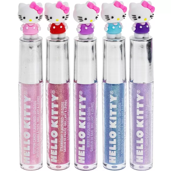 Townley Girl Hello Kitty 5 Pc Plant Based Moisturizing Lip Gloss Makeup Set for Girls Kids Toddlers Perfect for Parties Sleepovers Makeovers Birthday Gift for Girls 3 YrsTownley Girl Hello Kitty 5 Pc Plant Based Moisturizing Lip Gloss Makeup Set for Girls Kids Toddlers Perfect for Parties Sleepovers Makeovers Birthday Gift for Girls 3 Yrs