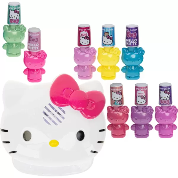 Townley Girl Hello Kitty and Friends 8 Pack NonToxic PeelOff Shimmer and Opaque WaterBased Safe Nail Polish Set with Nail Dryer for Kids AA Batteries Not Included Ages 3 and UpTownley Girl Hello Kitty and Friends 8 Pack NonToxic PeelOff Shimmer and Opaque WaterBased Safe Nail Polish Set with Nail Dryer for Kids AA Batteries Not Included Ages 3 and Up