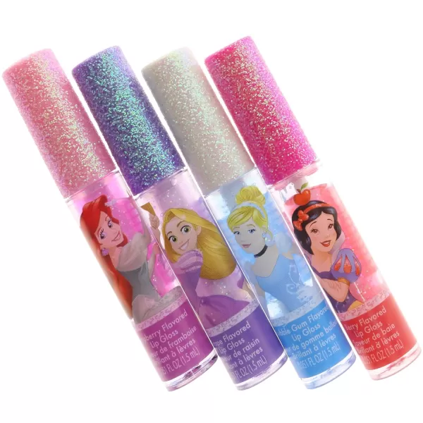 Townley Girl Super Sparkly Lip Gloss Set Featuring Disney Minnie Mouse  7 Fun Flavors for Girls Ideal for Sleepovers Makeovers and GiftsMulticolor 005 Fl Oz Pack of 7