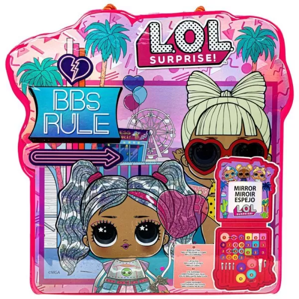 LOL Surprise  Townley Girl Soft Case Vanity Set Includes Lip Gloss Face Shimmer Body Glitter Cheek Shimmer amp Accessories Ages 5 Perfect for Parties Sleepovers ampLOL Surprise  Townley Girl Soft Case Vanity Set Includes Lip Gloss Face Shimmer Body Glitter Cheek Shimmer amp Accessories Ages 5 Perfect for Parties Sleepovers amp