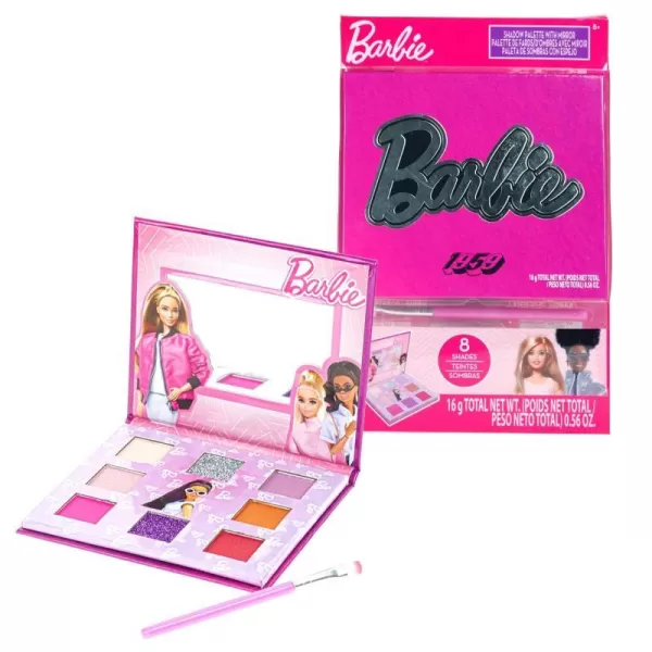 Townley Girl Barbie 8Well Eyeshadow Palette Shimmery Colors Pigmented Blendable 1 Application Brush NonToxic 8 Perfect for Parties Sleepovers amp MakeoversTownley Girl Barbie 8Well Eyeshadow Palette Shimmery Colors Pigmented Blendable 1 Application Brush NonToxic 8 Perfect for Parties Sleepovers amp Makeovers