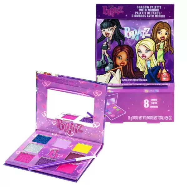 Townley Girl Bratz 8Well Eyeshadow Palette Shimmery Colors Pigmented Blendable 1 Application Brush NonToxic Perfect for Parties Sleepovers amp MakeoversTownley Girl Bratz 8Well Eyeshadow Palette Shimmery Colors Pigmented Blendable 1 Application Brush NonToxic Perfect for Parties Sleepovers amp Makeovers