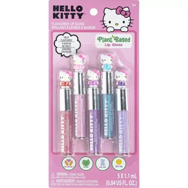 Townley Girl Hello Kitty 5 Pc Plant Based Moisturizing Lip Gloss Makeup Set for Girls Kids Toddlers Perfect for Parties Sleepovers Makeovers Birthday Gift for Girls 3 YrsTownley Girl Hello Kitty 5 Pc Plant Based Moisturizing Lip Gloss Makeup Set for Girls Kids Toddlers Perfect for Parties Sleepovers Makeovers Birthday Gift for Girls 3 Yrs