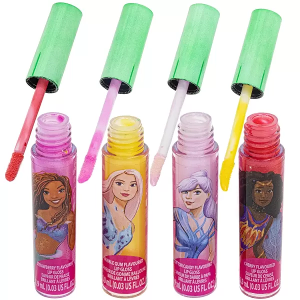 Disney The Little Mermaid 7 Piece Vegan Plant Based Party Favor Lip Gloss Makeup Set for Girls Kids Toddlers Toys Gift for 3 4 5 6 7 8 9 10 11 12 Years Old KidThe Little Mermaid 020 Ounce Pack of 1