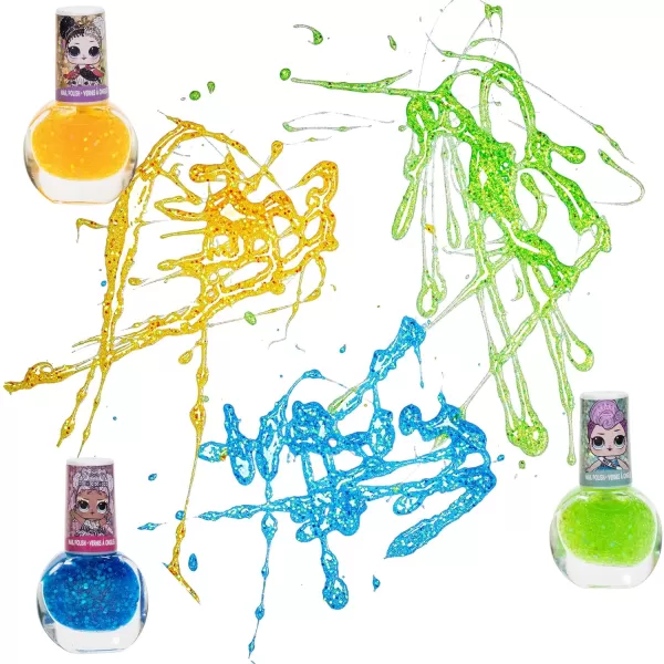 LOL Surprise Girl PeelOff Nail Polish Activity Set for Girls Ages 3 with 15 Nail Polish Colors Toe Spacers and Nail Stickers Perfect for Parties Sleepovers and MakeoversLOL Surprise Girl PeelOff Nail Polish Activity Set for Girls Ages 3 with 15 Nail Polish Colors Toe Spacers and Nail Stickers Perfect for Parties Sleepovers and Makeovers