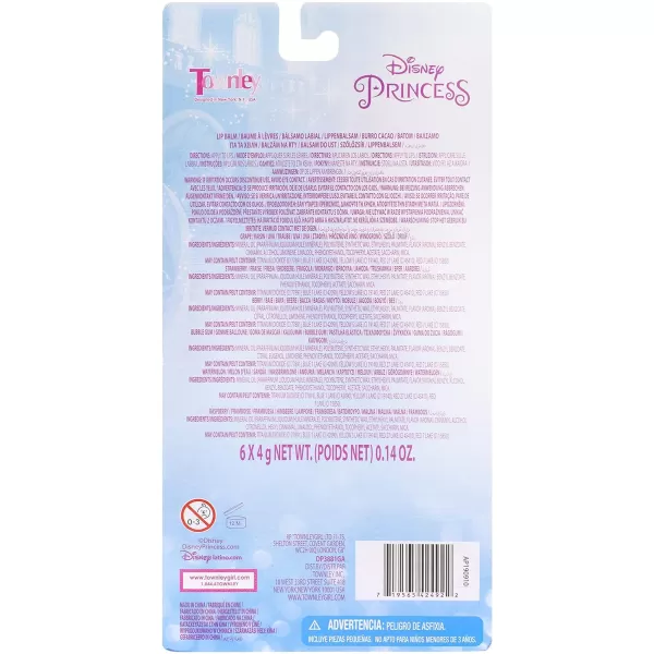 Townley Girl Minnie Mouse Ears Lip Balm 6 CTDisney Princess