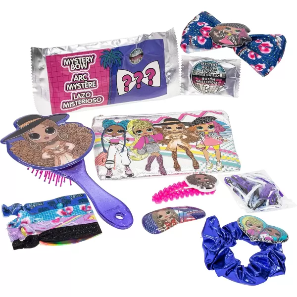 imageLOL Surprise Townley Girl Hair Accessories BoxGift Set for Kids Tweens GirlsAges 3 13 Pcs Including Hair Bow Brush Hair Clips Metallic Scrunchie ampamp More for Parties Sleepovers ampamp Makeovers