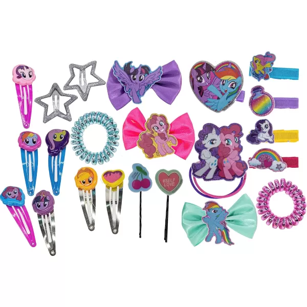 imageMy Little Pony  Townley Girl Hair Accessories KitGift Set for Kids GirlsAges 3 22 Pcs Including Hair Bow Coils Hair Clips Hair Pins and More for Parties Sleepovers ampamp Makeovers