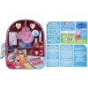imagePeppa Pig Backpack Cosmetic Makeup Bag Set with Flipup Mirror Includes Lip Gloss Nail Polish Hair Bow ampamp More for Kids Tween Girls Ages 3 Perfect for Parties Sleepovers ampamp Makeovers Townley Girl