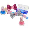 imagePeppa Pig Backpack Cosmetic Makeup Bag Set with Flipup Mirror Includes Lip Gloss Nail Polish Hair Bow ampamp More for Kids Tween Girls Ages 3 Perfect for Parties Sleepovers ampamp Makeovers Townley Girl