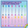 imageHello Kitty and Friends 16 Piece Glitter Pen Body Art Set Glittery and Bright Colors Ages 3 by Townley GirlHello Kitty and Friends