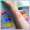 imageHello Kitty and Friends 16 Piece Glitter Pen Body Art Set Glittery and Bright Colors Ages 3 by Townley GirlMermaid