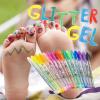 imageHello Kitty and Friends 16 Piece Glitter Pen Body Art Set Glittery and Bright Colors Ages 3 by Townley GirlPanda