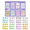 imageTownley Girl 96 Pcs GlitterGlamup ampamp Metallic PressOn Nails Artificial Fake False Nails Set for Tweens with PreGlue Full Cover Acrylic Nail Tip Kit Great for Gifts Parties Sleepovers ampamp MakeoversPurple