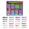imageTownley Girl 96 Pcs GlitterGlamup ampamp Metallic PressOn Nails Artificial Fake False Nails Set for Tweens with PreGlue Full Cover Acrylic Nail Tip Kit Great for Gifts Parties Sleepovers ampamp MakeoversRainbow