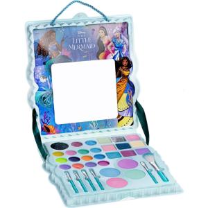 imageDisneys The Little Mermaid Eye Lip and Face Beauty Soft Case Makeup Pallete for Girls Ages 3 Perfect for Parties Sleepovers ampamp Makeovers