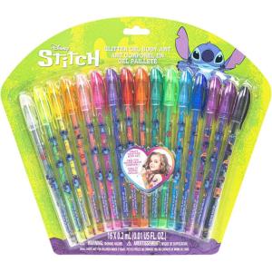imageHello Kitty and Friends 16 Piece Glitter Pen Body Art Set Glittery and Bright Colors Ages 3 by Townley GirlStitch