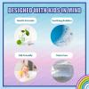 imageLOL Surprise 6 Piece Bath Bombs for Kids Bubble Gum Scented Bath Toys for Kids Ages 3 by Townley GirlHello Kitty