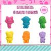 imageLOL Surprise 6 Piece Bath Bombs for Kids Bubble Gum Scented Bath Toys for Kids Ages 3 by Townley GirlLol Surprise