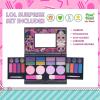 imageLOL Surprise AllinOne Kids Cosmetic Compact Set Includes Washable Lip Gloss Eye Shimmer Cheek Shimmer Brushes Colorful Portable Beauty Set for Girls Kids and Toddlers Ages 3 by Townley Girl