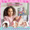 imageTownley Girl LOL Surprise 12Well Lockable Diary Shadow Palette with Practice Face Chart Shimmery and Opaque Colors Pigmented 2 Brushes NonToxic 6 Perfect for Parties Sleepovers