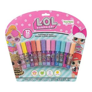imageTownley Girl LOL Surprise 12 Piece Plant Based Lip Gloss Girls Party Favors First Makeup Set for Girl Perfect for Parties Sleepovers and Birthday Gifts Ages 5