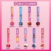 imageBarbie Lip Gloss with Acrylic Stand for Storage and Display Plant Based Lip Gloss Perfect for Parties Sleepovers Makeovers Birthday Gift for Girls Age 3 by Townley Girl