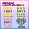 imageCare Bears 36 pcs Press on Nails for Kids  PreGlued ampamp Fake Nails with Nail File for Girls  Birthday Gifts for Ages 6 by Townley Girl
