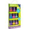 imageDisney Stitch NonToxic PeelOff WaterBased Safe Quick Dry Nail Polish Gift Kit Set for Kids Tweens Girls Shimmer and Opaque Colors Ages 3 8 PcsSee label for details