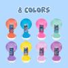 imageDisney Stitch NonToxic PeelOff WaterBased Safe Quick Dry Nail Polish Gift Kit Set for Kids Tweens Girls Shimmer and Opaque Colors Ages 3 8 PcsSee label for details