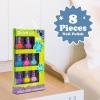 imageDisney Stitch NonToxic PeelOff WaterBased Safe Quick Dry Nail Polish Gift Kit Set for Kids Tweens Girls Shimmer and Opaque Colors Ages 3 8 PcsSee label for details