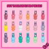 imageHello Kitty NonToxic PeelOff WaterBased Safe Quick Dry Nail Polish Set for Girl Kids Ages 3 Perfect for Birthday Gift Parties Sleepovers ampamp Makeovers 18 Pcs