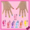 imageHello Kitty NonToxic PeelOff WaterBased Safe Quick Dry Nail Polish Set for Girl Kids Ages 3 Perfect for Birthday Gift Parties Sleepovers ampamp Makeovers 18 Pcs