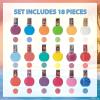 imageTownley Girl Moana 2 NonToxic WaterBased Peel Off Nail Polish Set with Glittery Shimmery Opaque Colors for Girls Kids Ages 3 Perfect for Parties Spa Days Makeovers 18 Pcs